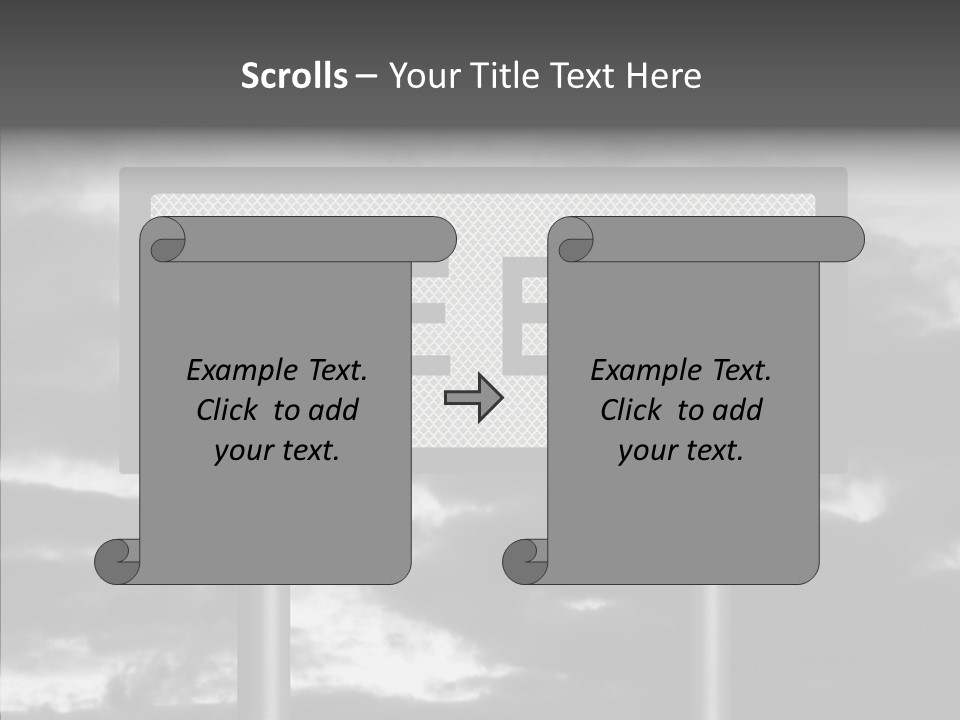 Holding Hands Elder Assist PowerPoint Template