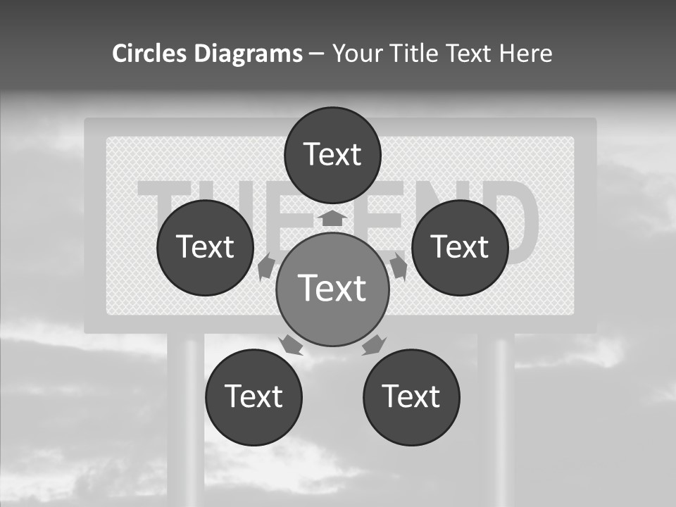 Holding Hands Elder Assist PowerPoint Template