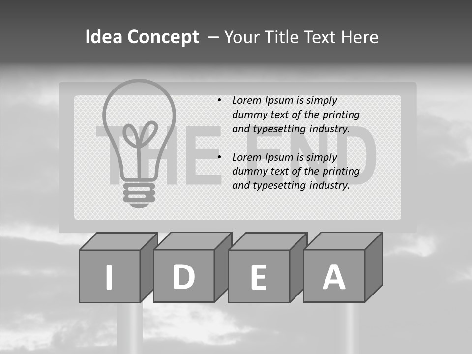 Holding Hands Elder Assist PowerPoint Template