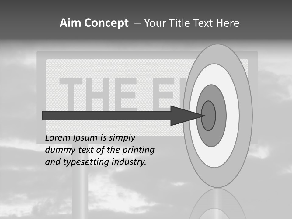 Holding Hands Elder Assist PowerPoint Template