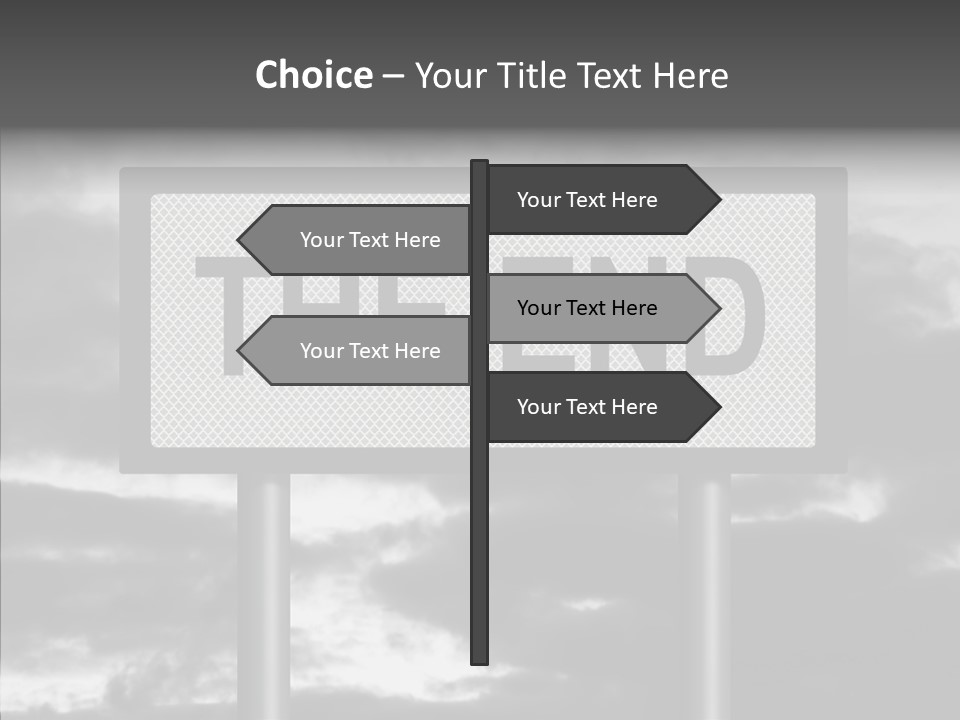 Holding Hands Elder Assist PowerPoint Template