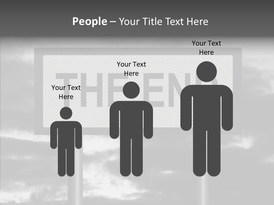 Holding Hands Elder Assist PowerPoint Template