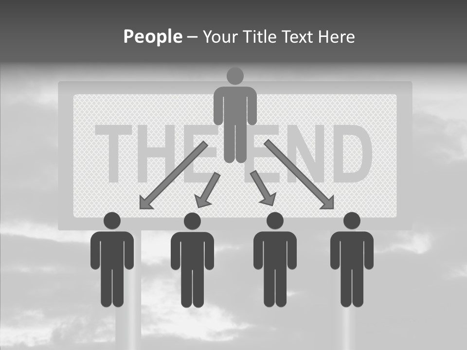 Holding Hands Elder Assist PowerPoint Template