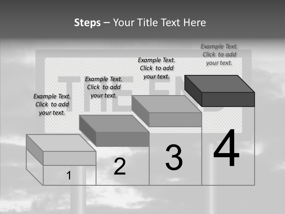 Holding Hands Elder Assist PowerPoint Template
