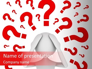 Helping Hand Grandmother Assist PowerPoint Template