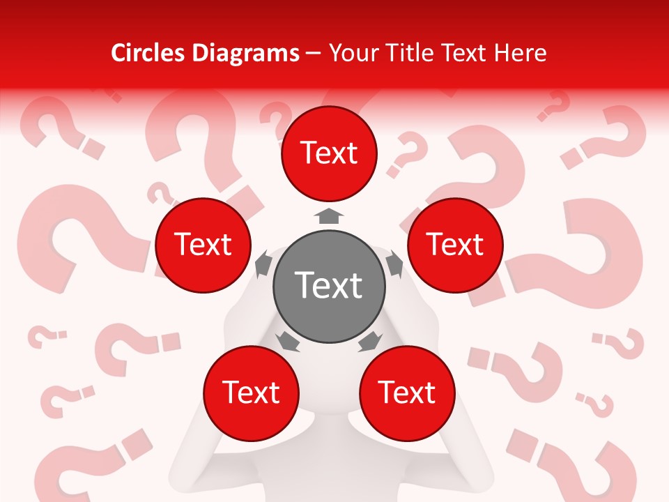 Helping Hand Grandmother Assist PowerPoint Template