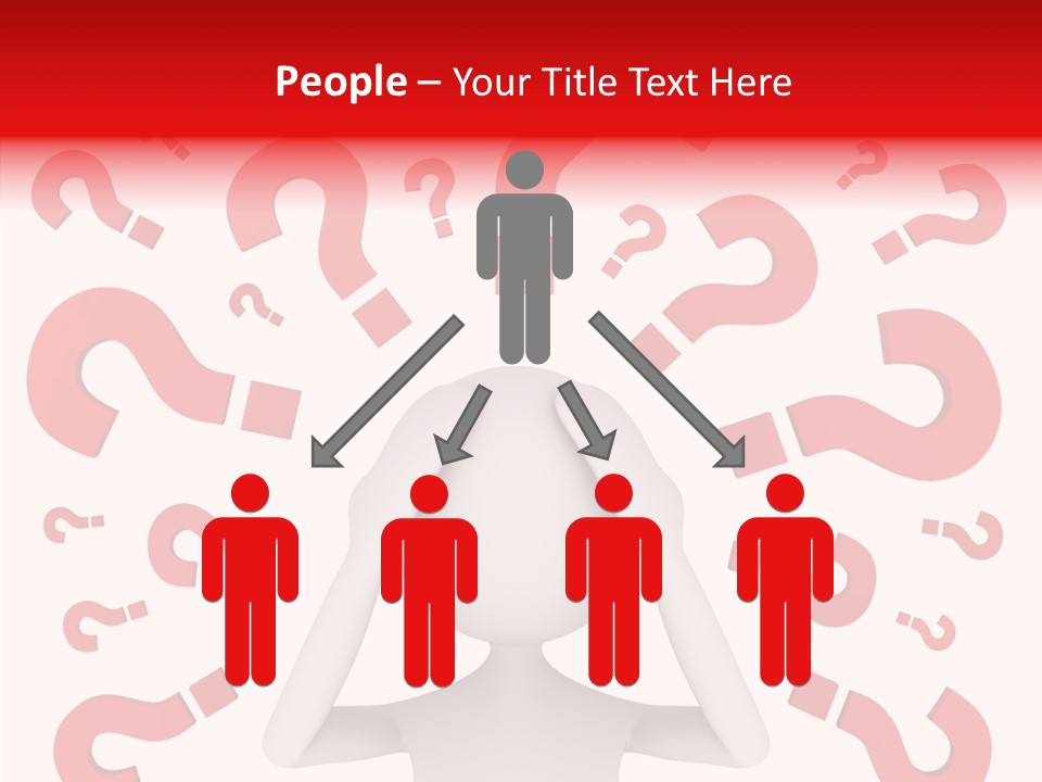 Helping Hand Grandmother Assist PowerPoint Template