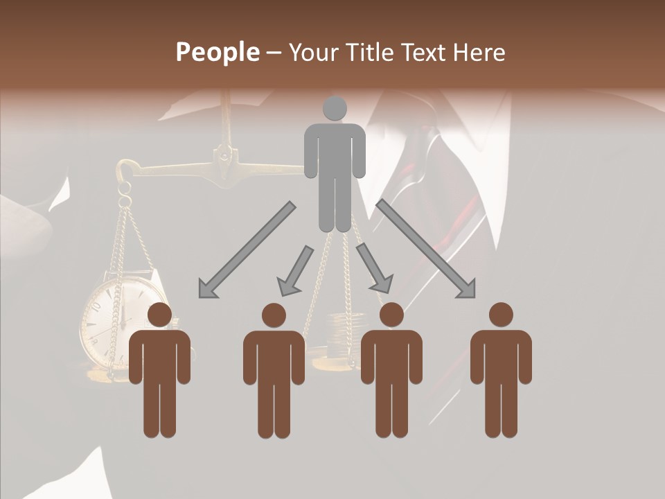 Assistance Hand Background PowerPoint Template