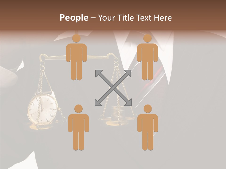 Assistance Hand Background PowerPoint Template