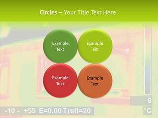 Young  Grandmother PowerPoint Template