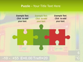 Young  Grandmother PowerPoint Template