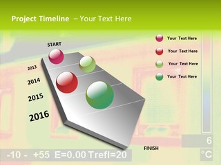 Young  Grandmother PowerPoint Template