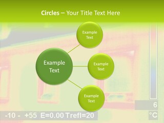 Young  Grandmother PowerPoint Template