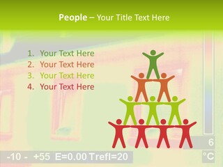 Young  Grandmother PowerPoint Template