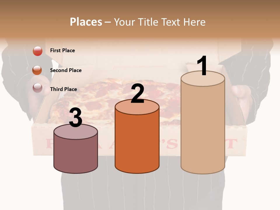 Touching White Grandmother PowerPoint Template