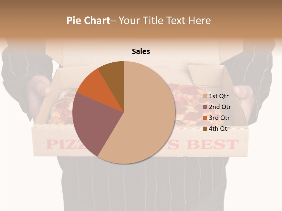 Touching White Grandmother PowerPoint Template