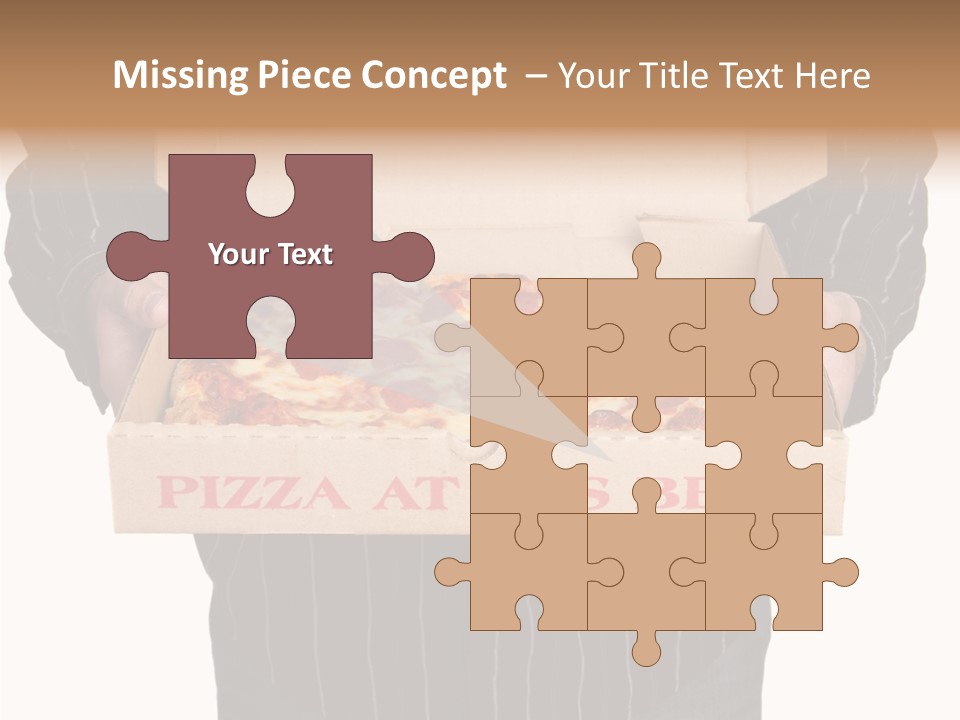 Touching White Grandmother PowerPoint Template