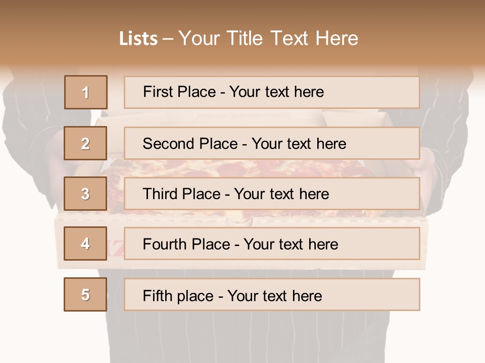Touching White Grandmother PowerPoint Template