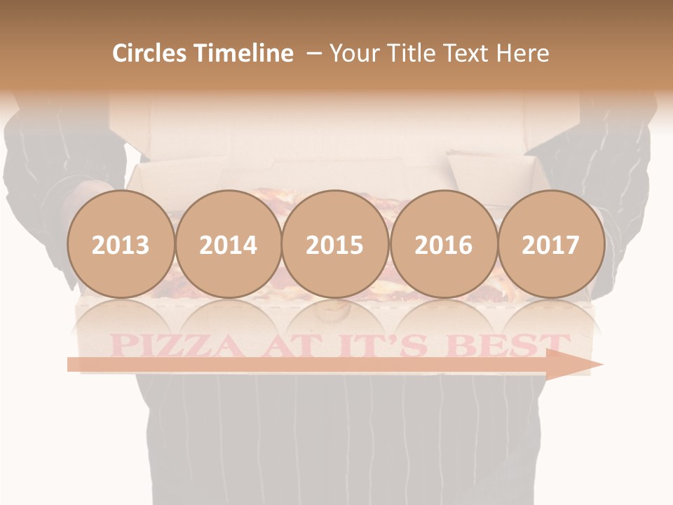 Touching White Grandmother PowerPoint Template