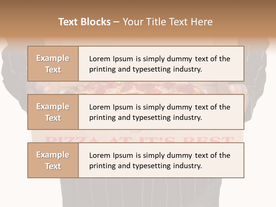 Touching White Grandmother PowerPoint Template