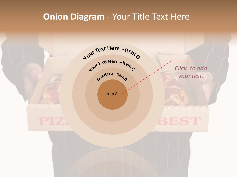 Touching White Grandmother PowerPoint Template