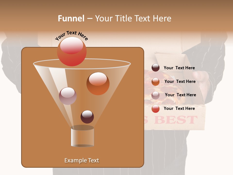 Touching White Grandmother PowerPoint Template