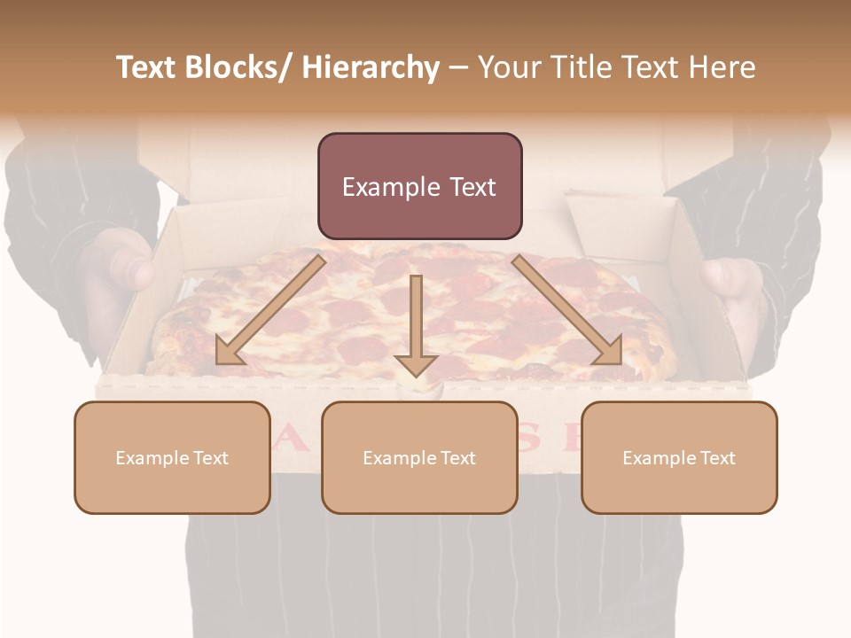 Touching White Grandmother PowerPoint Template