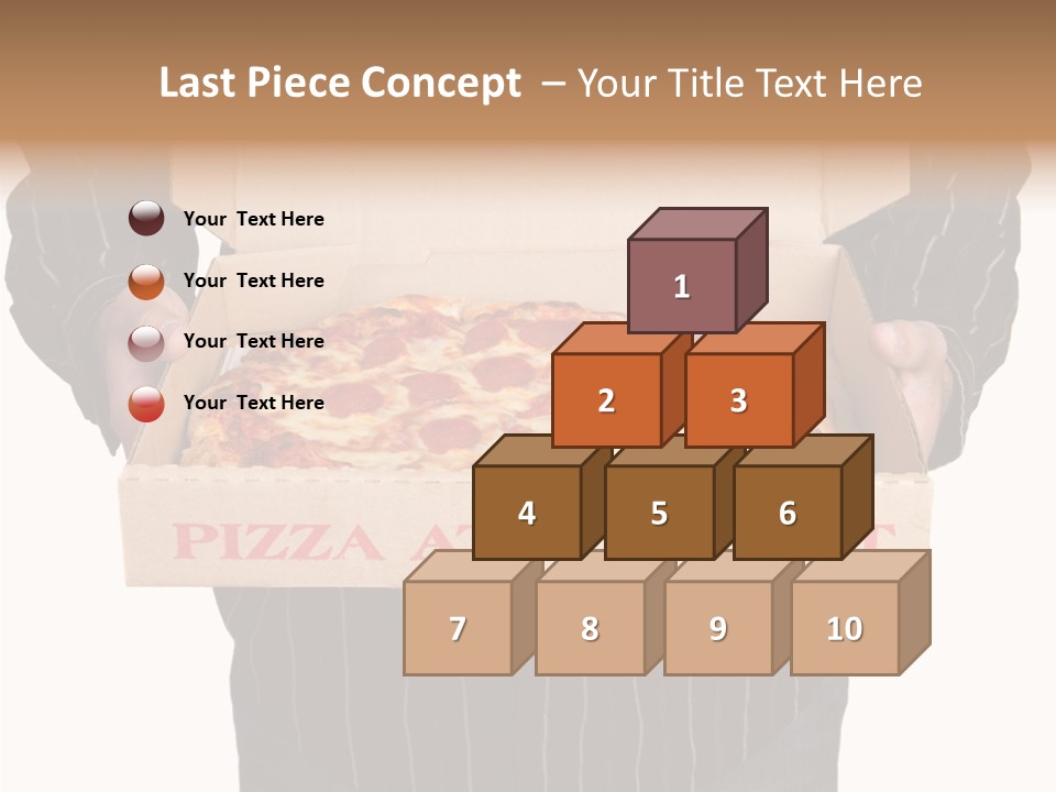 Touching White Grandmother PowerPoint Template