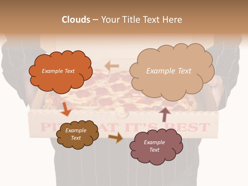 Touching White Grandmother PowerPoint Template