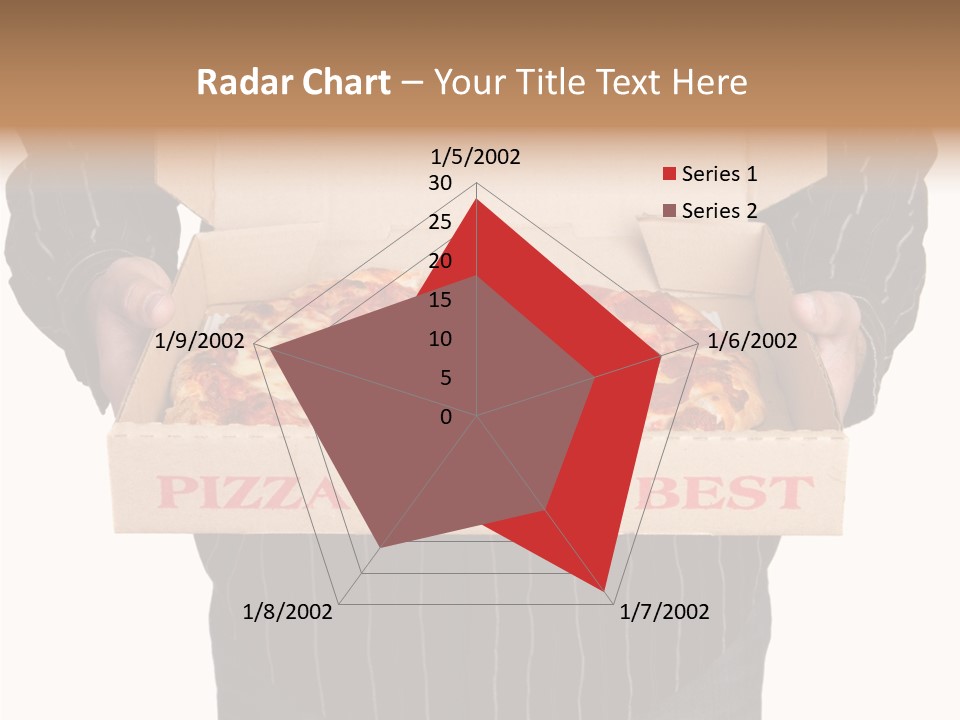 Touching White Grandmother PowerPoint Template