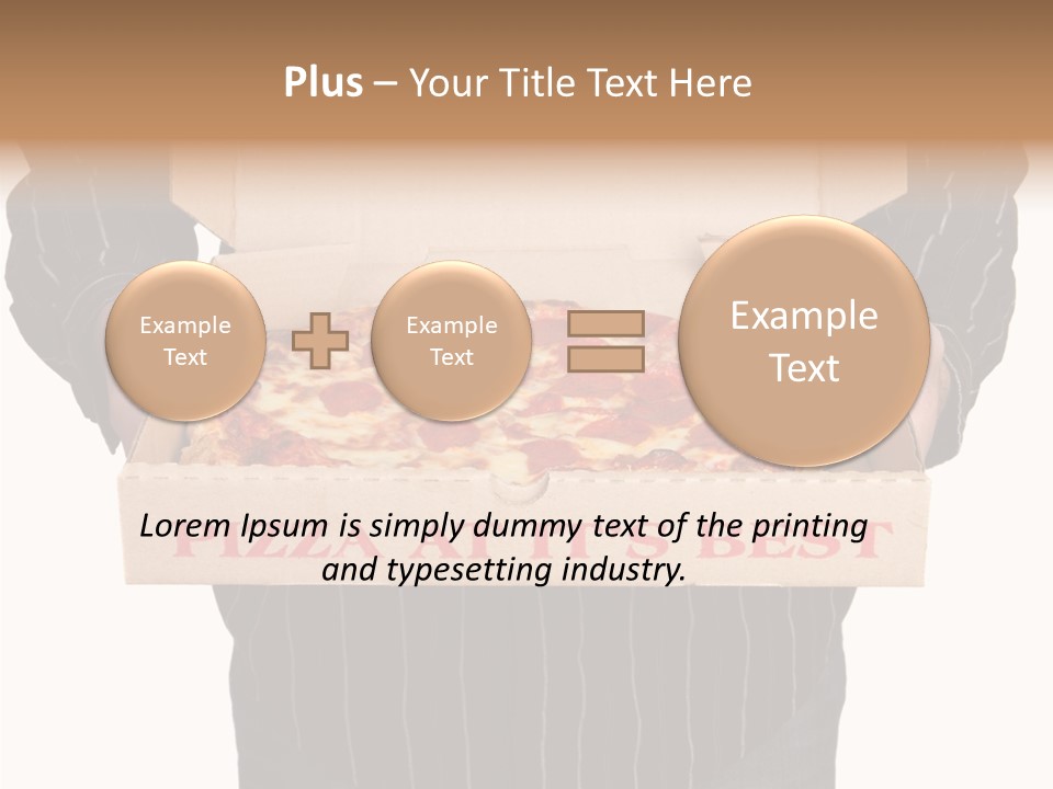 Touching White Grandmother PowerPoint Template