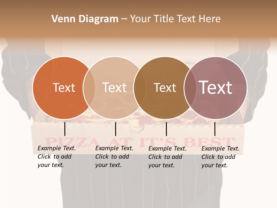 Touching White Grandmother PowerPoint Template