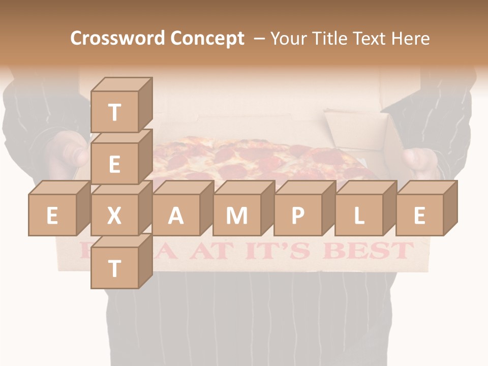 Touching White Grandmother PowerPoint Template