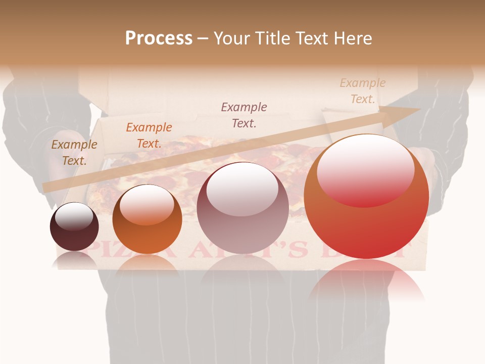 Touching White Grandmother PowerPoint Template