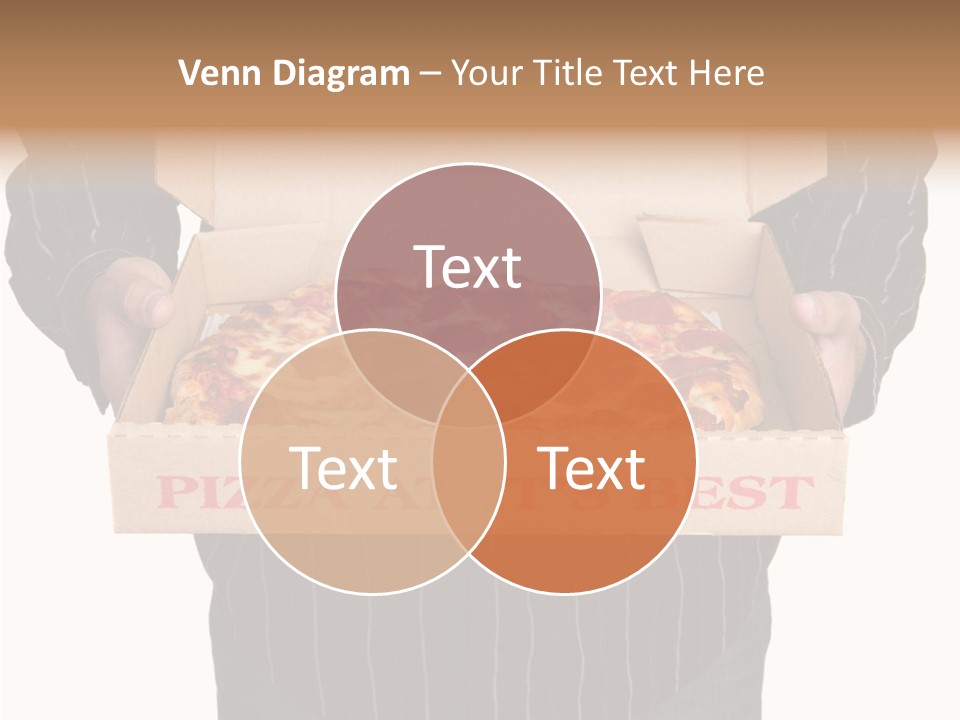 Touching White Grandmother PowerPoint Template