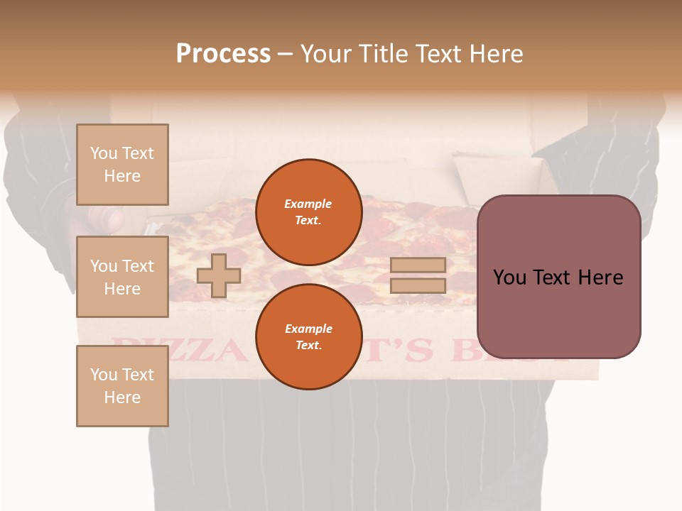 Touching White Grandmother PowerPoint Template