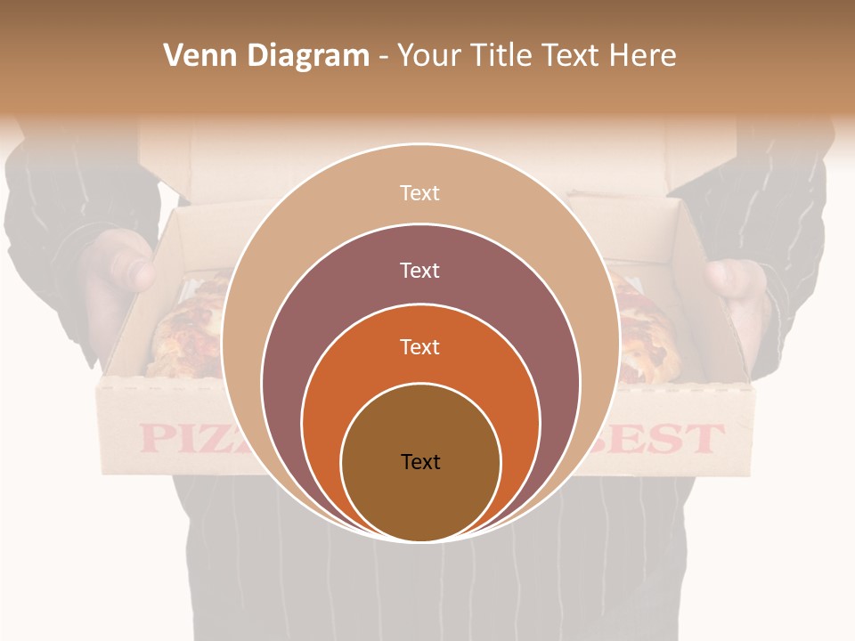 Touching White Grandmother PowerPoint Template