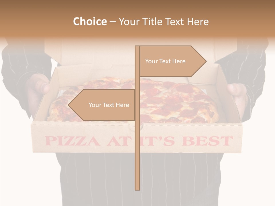 Touching White Grandmother PowerPoint Template