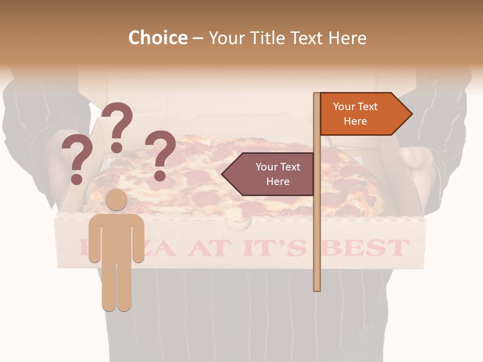 Touching White Grandmother PowerPoint Template