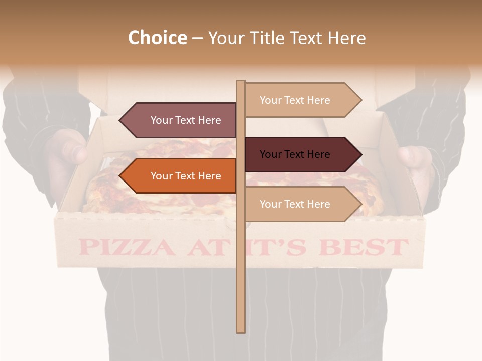 Touching White Grandmother PowerPoint Template