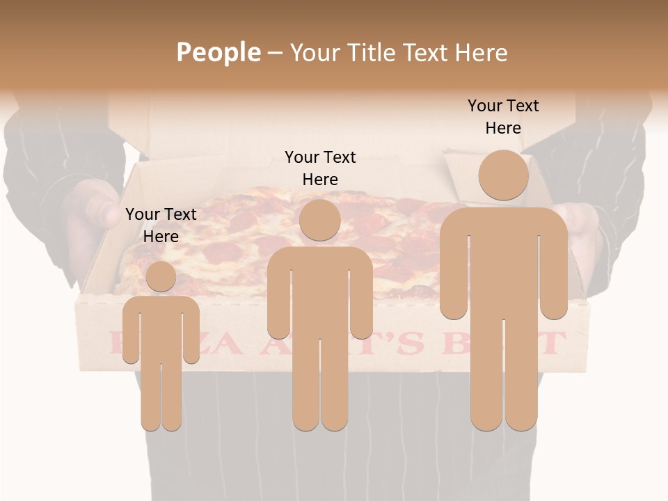 Touching White Grandmother PowerPoint Template