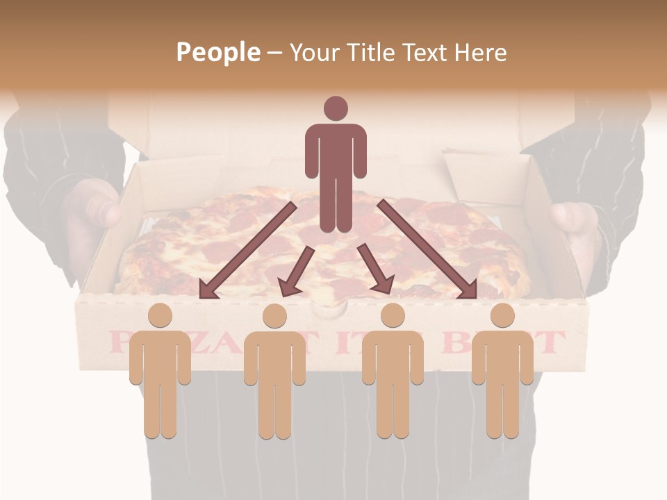 Touching White Grandmother PowerPoint Template