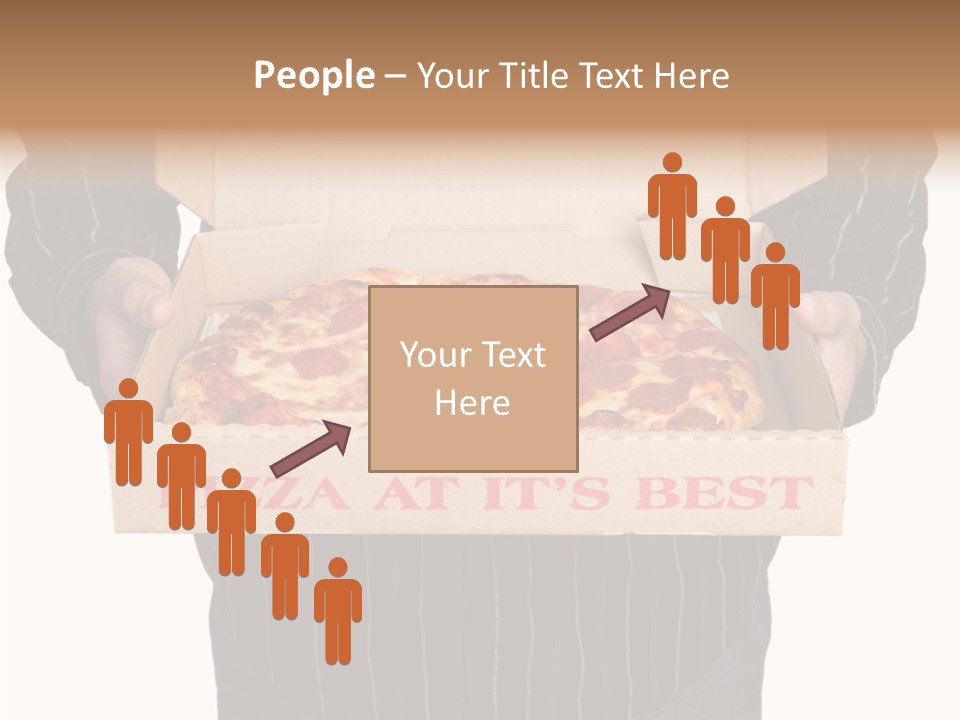 Touching White Grandmother PowerPoint Template