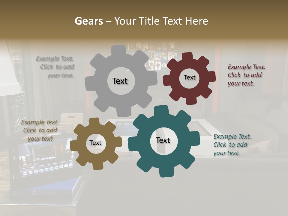 Helping Hand Caregiver Finger PowerPoint Template