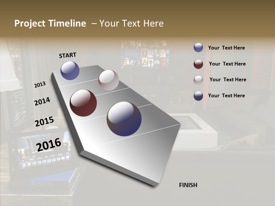 Helping Hand Caregiver Finger PowerPoint Template