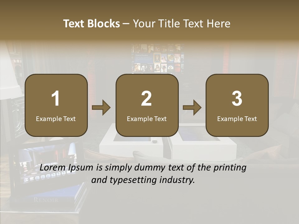 Helping Hand Caregiver Finger PowerPoint Template