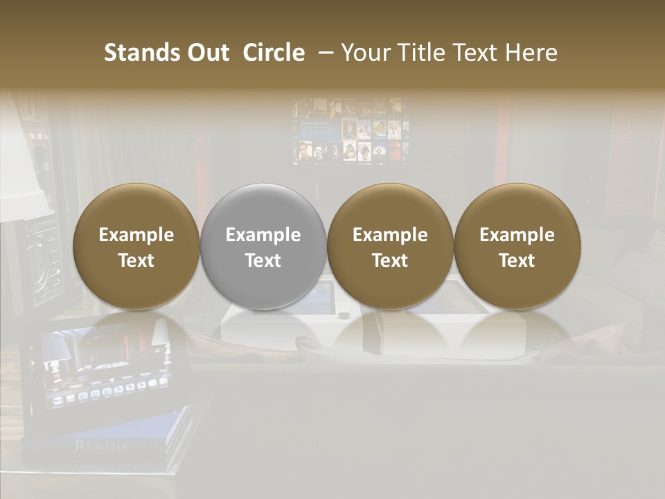 Helping Hand Caregiver Finger PowerPoint Template