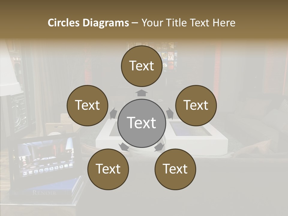 Helping Hand Caregiver Finger PowerPoint Template