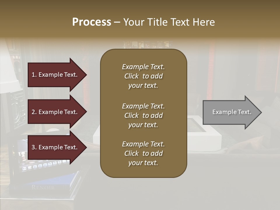Helping Hand Caregiver Finger PowerPoint Template