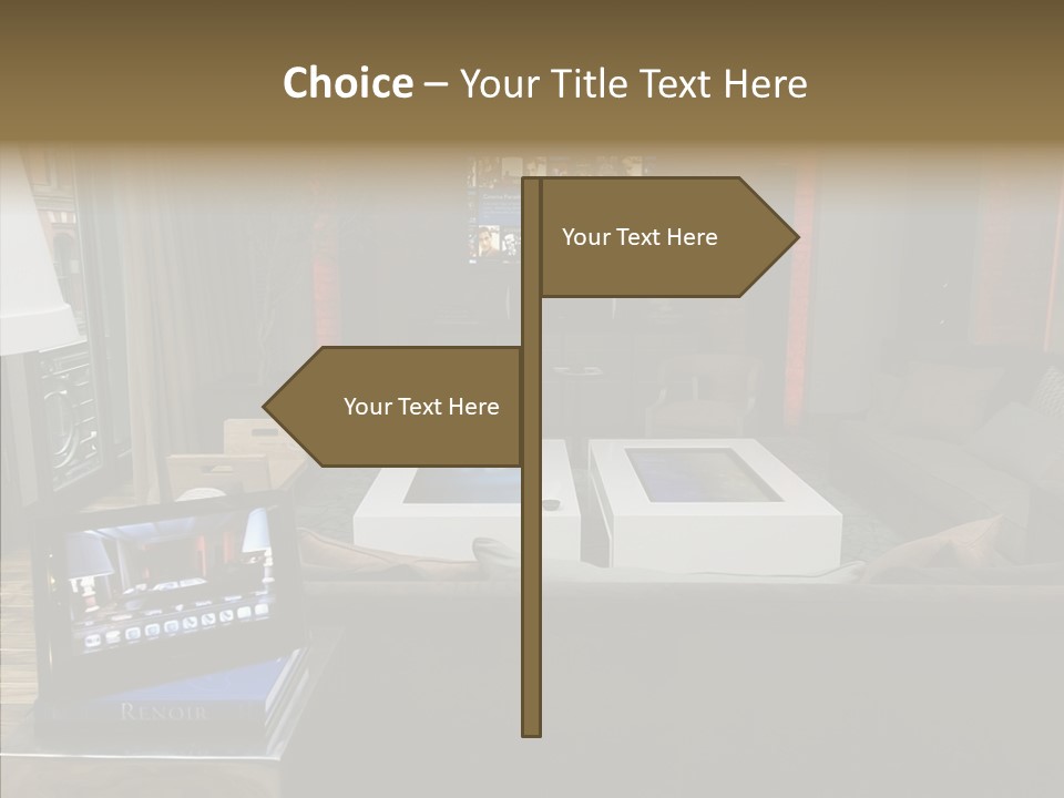 Helping Hand Caregiver Finger PowerPoint Template